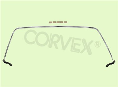 PART #:  CV05-S31/35  ∞ WINDSHIELD  MOULDING 