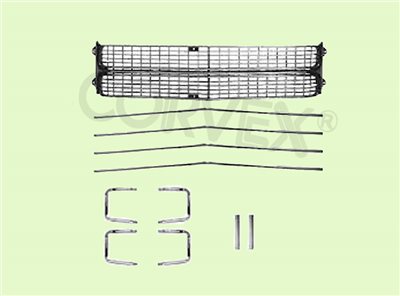 PART #:  CV07-G70S ∞  GRILLE   