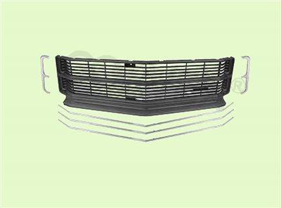 PART #:  CV07-G71S ∞  GRILLE   