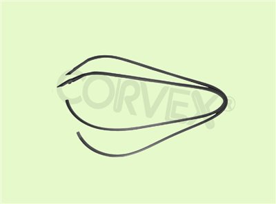 PART #:  CV07-R09 ∞  ROOF DRIP RAIL  WHEATHERSTRIP