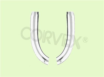 PART #:  CV11-EB63B  ∞   EYEBROW  MOULDING 