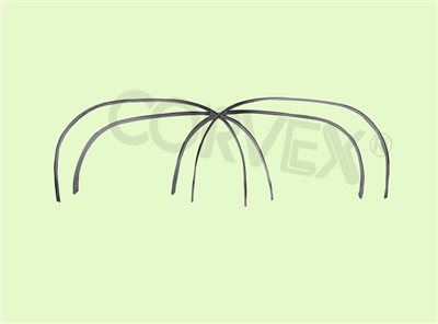 PART #:  CV19-W701/4   ∞   WHEEL  MOULDING 