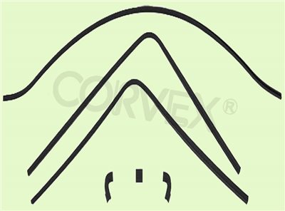 品號:   CR01-HR02 ∞  WINDOW TRIM