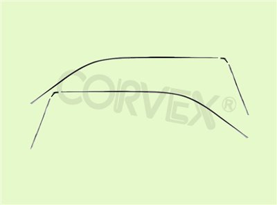 品號:  CV05-S01/6 ∞  ROOF DRIP RAIL  MOULDING 