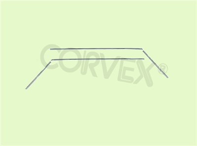 品號:  CV15-S02-3/6 ∞  ROOF DRIP RAIL  MOULDING 